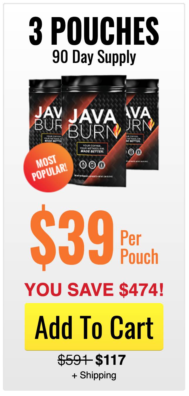 Java Burn - 3 pouches